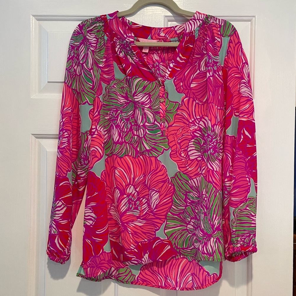 Lilly Pulitzer Elsa Top in Worth It